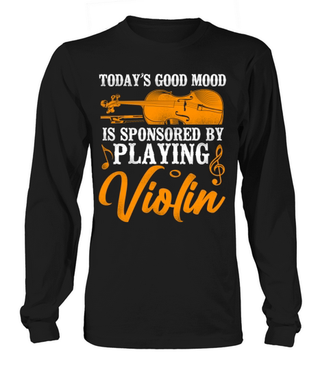 Violin Violinist Vintage Todays Long sleeved Unisex