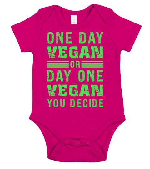 Becoming Vegan Quote for Future Vegans Short Sleeve Baby One-Piece