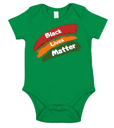 Black Lives matter Short Sleeve Baby One-Piece