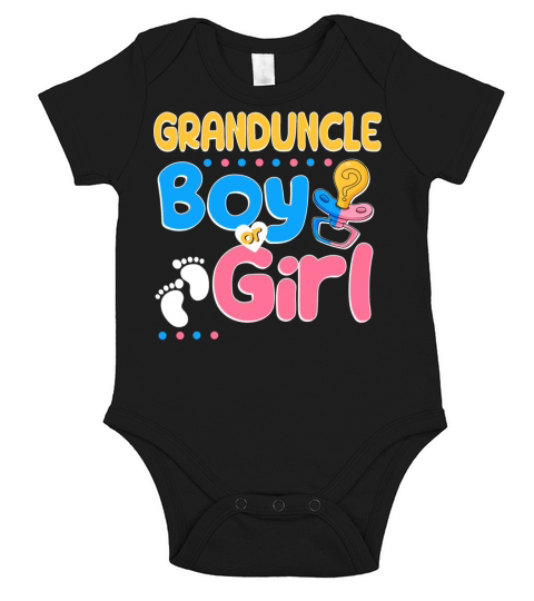 Pink or Blue Granduncle Loves You Best Uncle Ever Short Sleeve Baby One-Piece