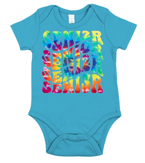 Senior Graduation Back To School Class of 2023 Short Sleeve Baby One-Piece