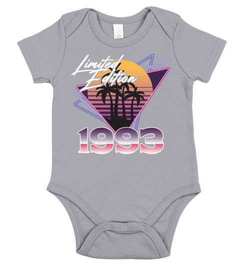 SW 1993 triangles limited edition Short Sleeve Baby One-Piece
