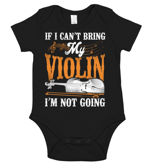 Violin Violinist Vintage If I Short Sleeve Baby One-Piece