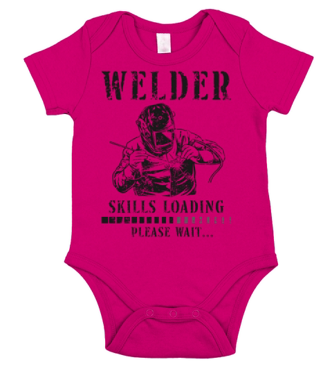 Welder Welding Apprentice Vintage Short Sleeve Baby One-Piece