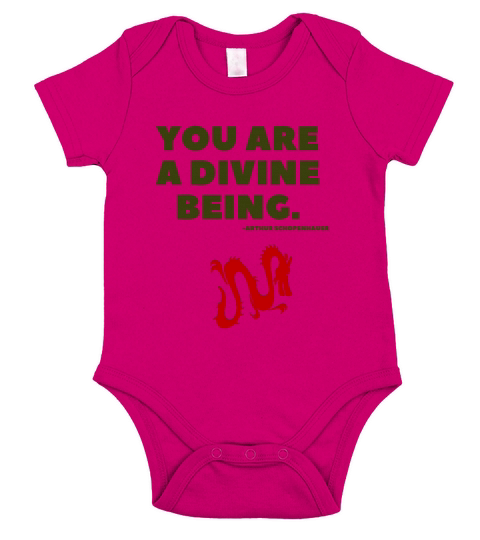 You are a divine being Short Sleeve Baby One-Piece