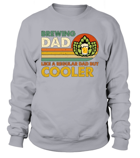 Beer Brewing Dad Like Retro Craft Beer Home Brewer Sweatshirt Unisex