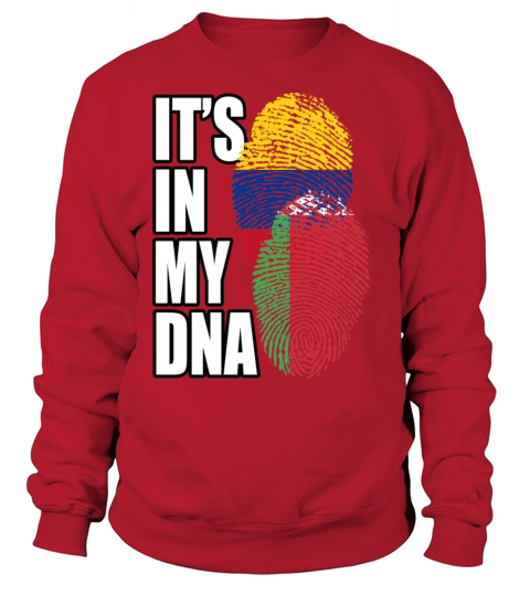 Belarusian And Colombian Mix Heritage DNA Flag Sweatshirt Unisex
