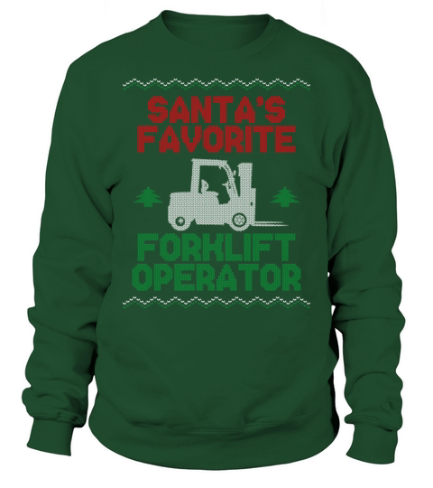 Certified Forklift Truck Operator Sweatshirt Unisex