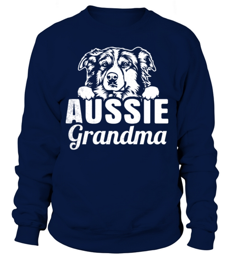 Cute AUSSIE dog for pet lover grandma or mom Sweatshirt Unisex