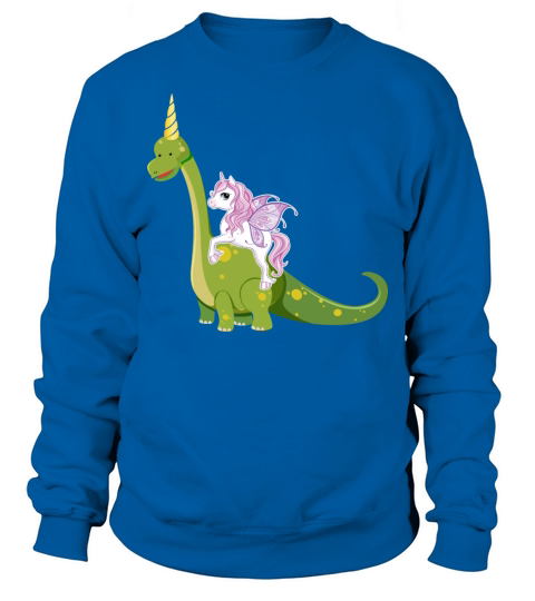 Dinosaur Unicorn Sweatshirt Unisex