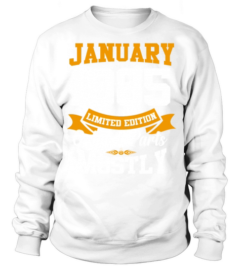 January 1985 Limited Edition Birthday Present Sweatshirt Unisex