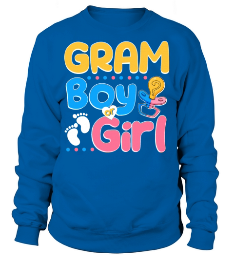 Pink or Blue Gram Loves You Best Grandma Ever Sweatshirt Unisex