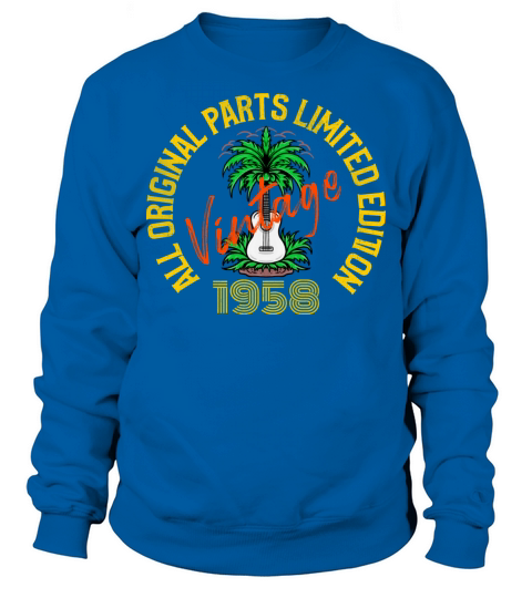 vintage 1958 Sweatshirt Unisex