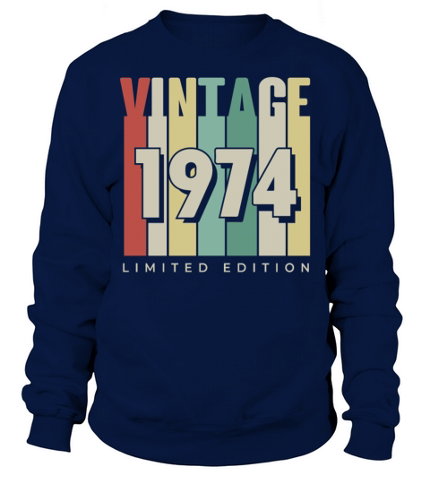 vintage 1974 Sweatshirt Unisex