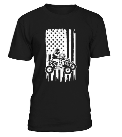 all terrain vehicles vintage america flag art T-Shirt Unisex