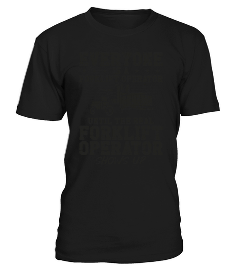 Certified Forklift Truck Operator T-Shirt Unisex