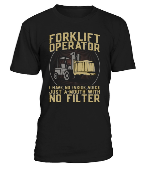 Certified Forklift Truck Operator T-Shirt Unisex