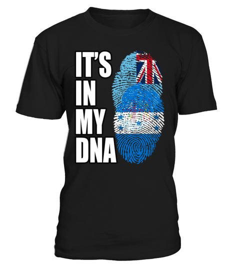 Fijian And Honduran Mix Heritage DNA Flag T-Shirt Unisex