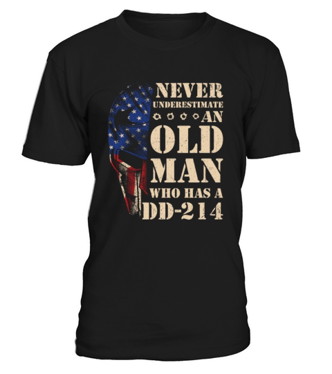 Mens Vintage DD 214 US Alumni USA American Flag T-Shirt Unisex