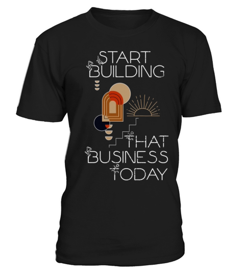 Mindset Start Building Business Geometric Inspirat T-Shirt Unisex