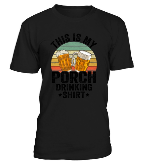 Powered By Craft Beer Brewing Making Porch Drinker T-Shirt Unisex
