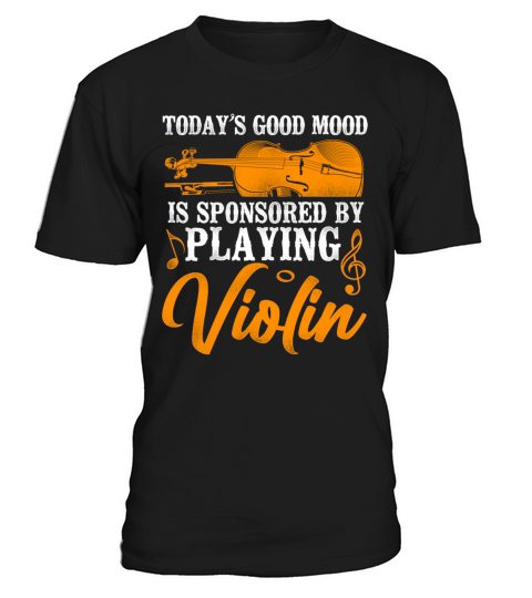 Violin Violinist Vintage Todays T-Shirt Unisex
