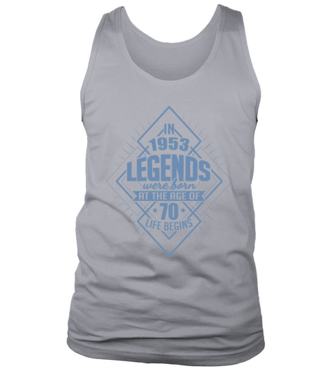 70th birthday 1953 year of birth vintage Tank Top Unisex