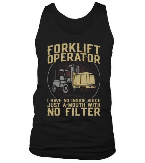 Certified Forklift Truck Operator Tank Top Unisex