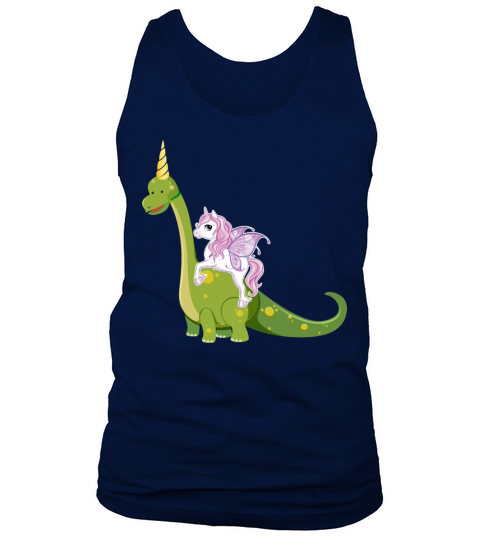 Dinosaur Unicorn Tank Top Unisex
