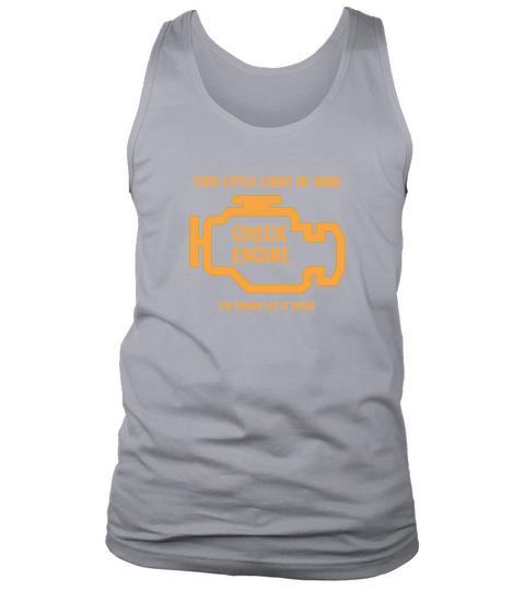 Funny Little Light of Mine - Check Engine Light Tank Top Unisex