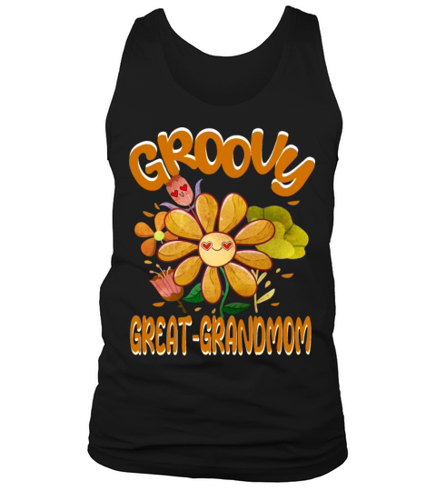 Groovy Great-Grandmom Family Matching Vintage Tank Top Unisex