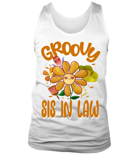 Groovy Sis in Law Family Matching Vintage Family Tank Top Unisex