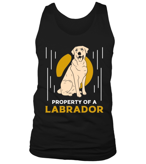 Property of a Labrador Tank Top Unisex