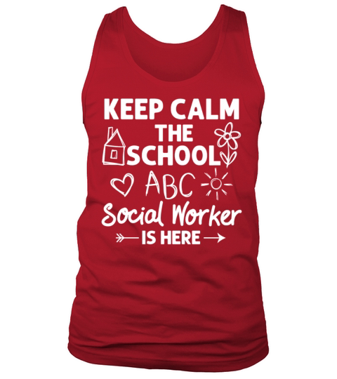 School Social Worker Quotes Appreciation Office Tank Top Unisex