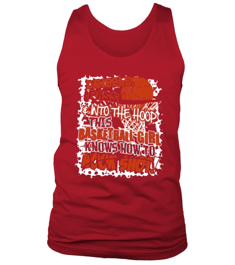 This basketball girl knows hooking shot Tank Top Unisex