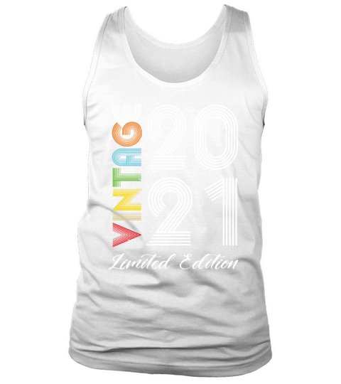Vintage 2021 Vintage Birthday Retro Vintage Tank Top Unisex