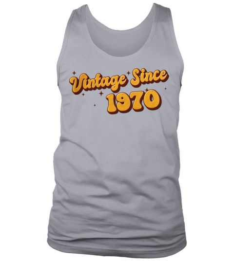 Vintage since 1970 53 Year of Perfection - 53rd Tank Top Unisex