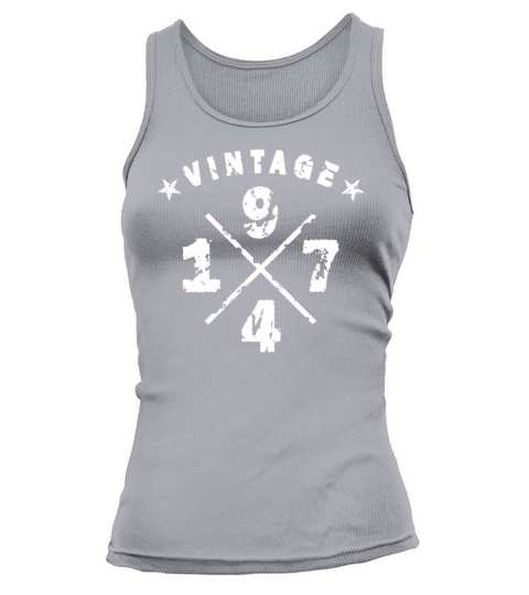 1974 Vintage used-look Tank top Woman