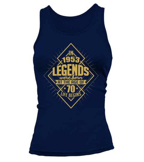 70th birthday 1953 year of birth vintage Tank top Woman