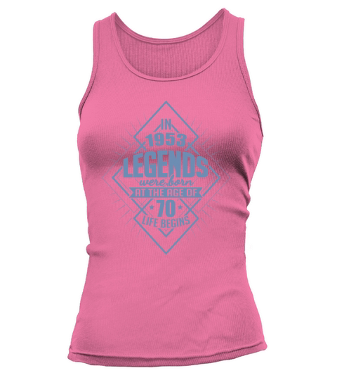 70th birthday 1953 year of birth vintage Tank top Woman