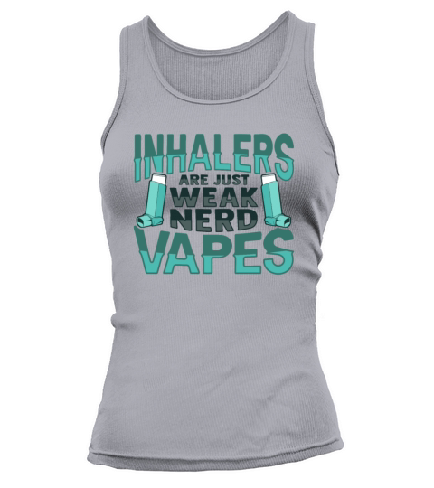 Albuterol Asthma Inhaler Design for an Asthmatic Tank top Woman