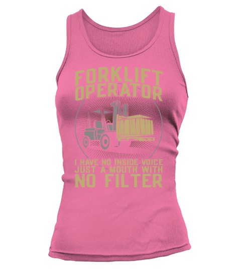 Certified Forklift Truck Operator Tank top Woman