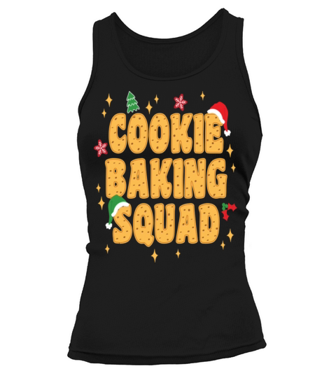 Cookie Baking Squad Christmas Tank top Woman