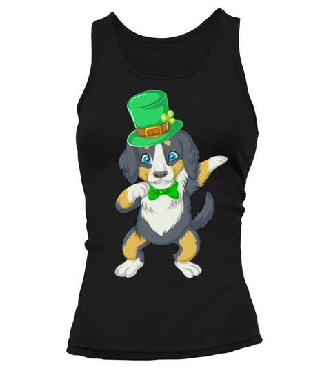 dabbing bernese st patricks day Tank top Woman