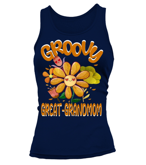 Groovy Great-Grandmom Family Matching Vintage Tank top Woman