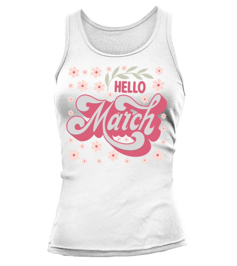Hello March Tank top Woman
