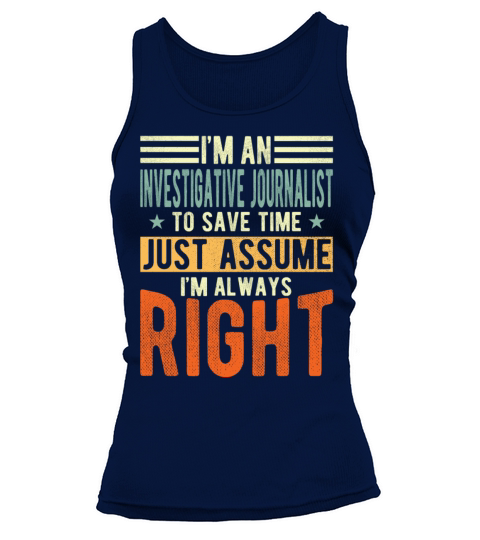 Investigative Journalist Tank top Woman