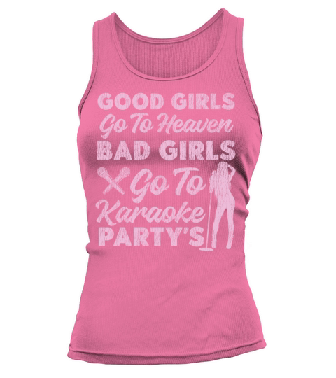 Karaoke Singer Vintage Good Girls Tank top Woman