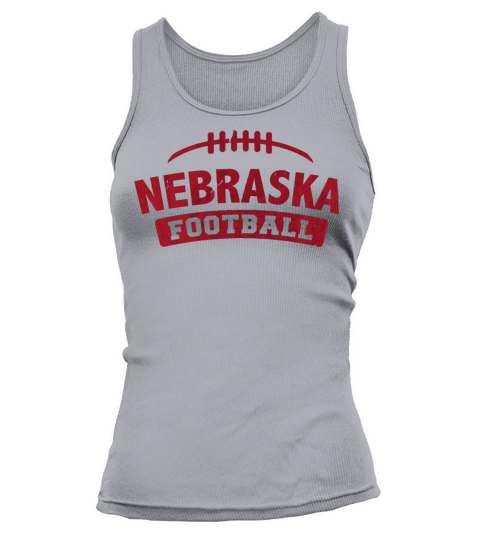 Nebraska Football Vintage Distressed Tank top Woman