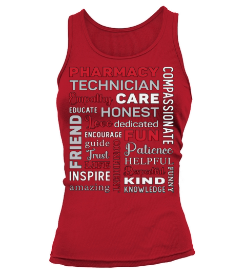 Pharmacy Technician Tech Medicine Pharmacist Quote Tank top Woman